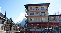 The Rhodos Hotel Morzine in the winter